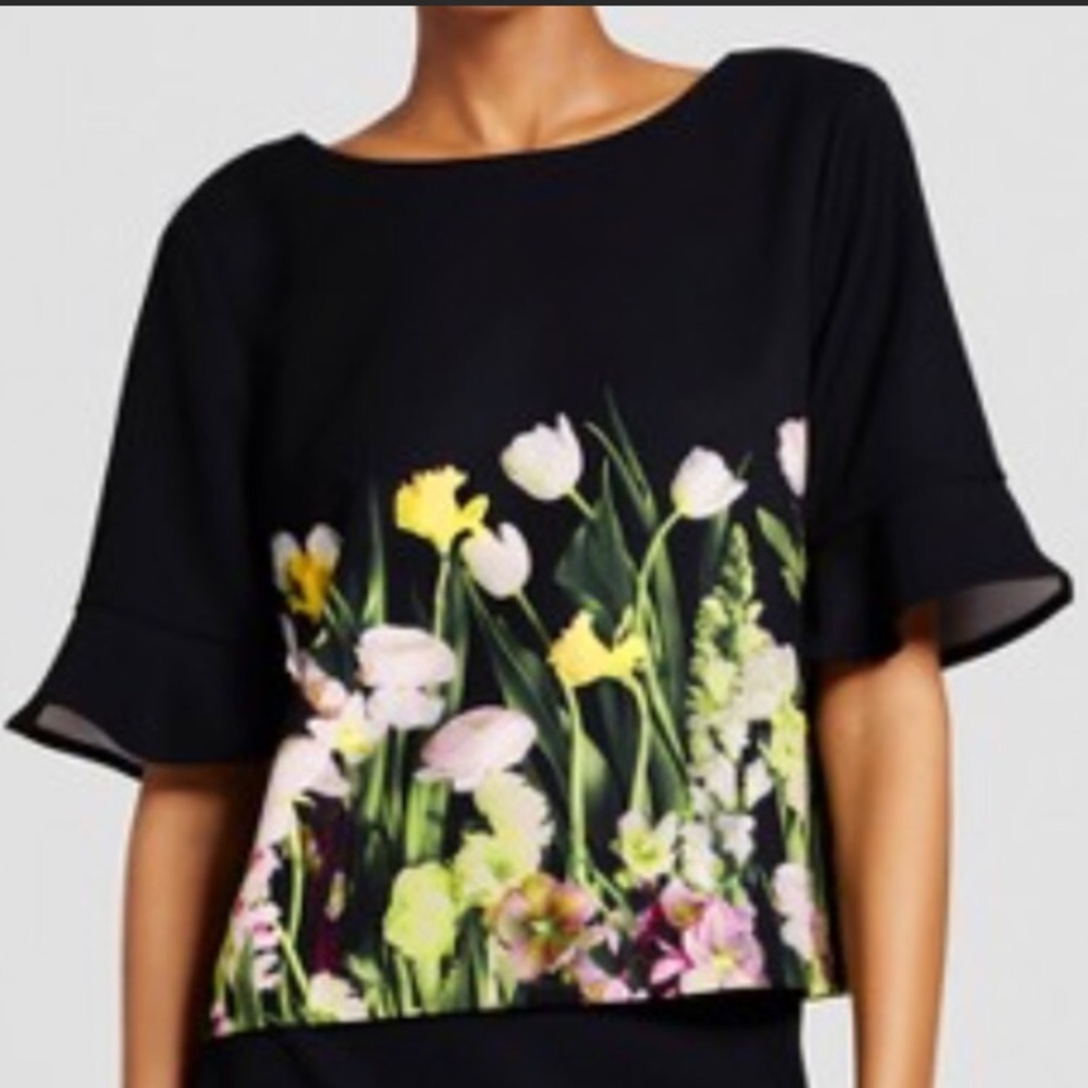 Victoria Beckham x target floral top